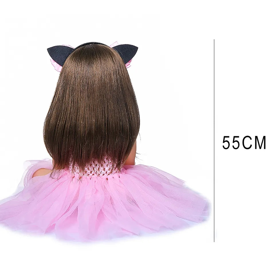 Muñeca Bebe Reborn Real Cuerpo Completo Silicona