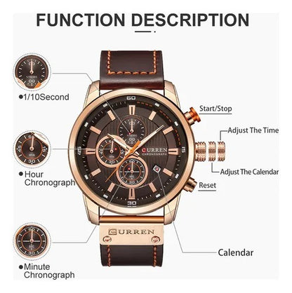Reloj Curren 8291 Premium Para Caballero
