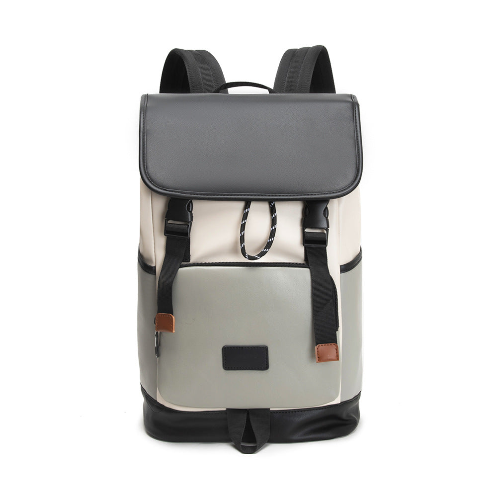 Mochila Vingtage De Cuero Elegante