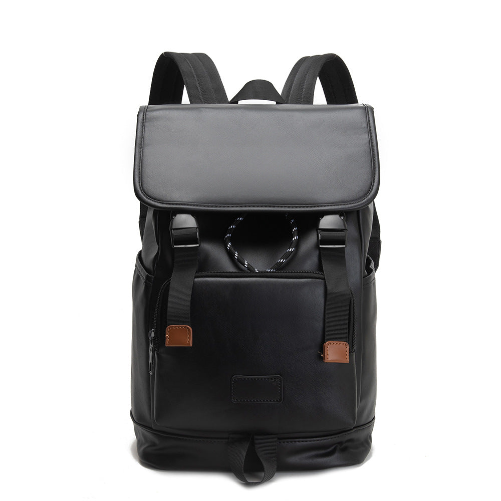 Mochila Vingtage De Cuero Elegante