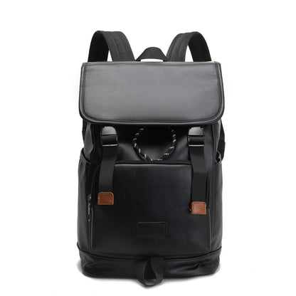 Mochila Vingtage De Cuero Elegante