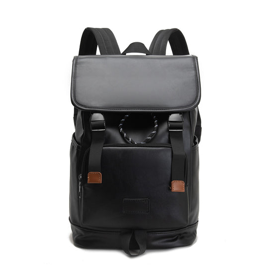 Mochila Vingtage De Cuero Elegante