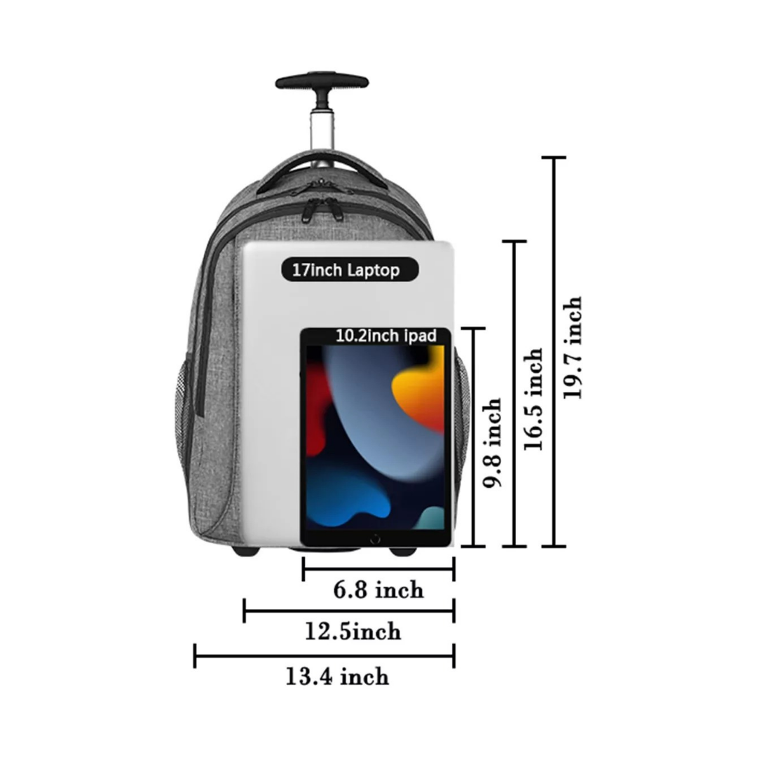 Mochila con ruedas resistente al agua