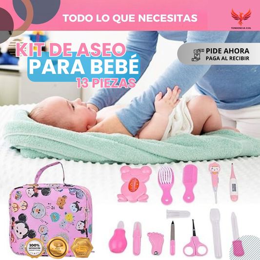 Kit De Aseo Para Bebe 13 Piezas