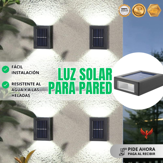 Luz Solar Para Pared
