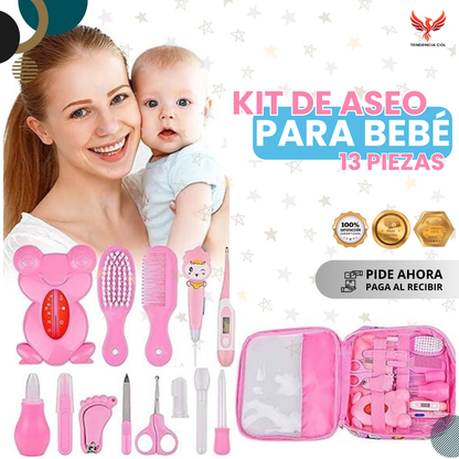 Kit De Aseo Para Bebe 13 Piezas