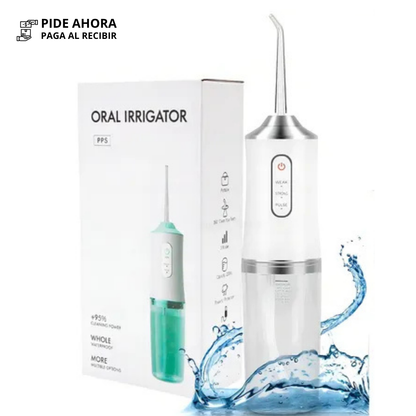 Irrigador Dental Recargable Portátil