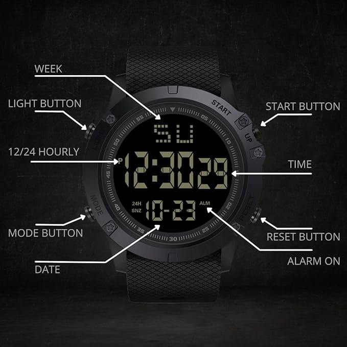 Reloj Sanda Mercenario + Reloj Adrenaline