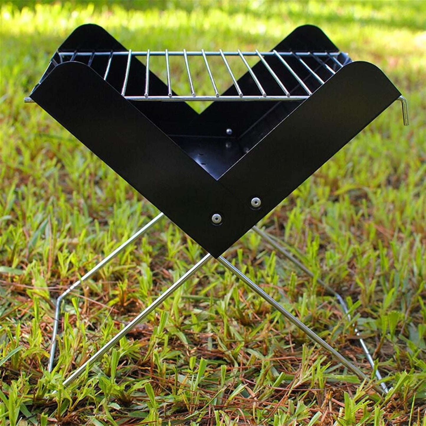 Asador portátil de camping