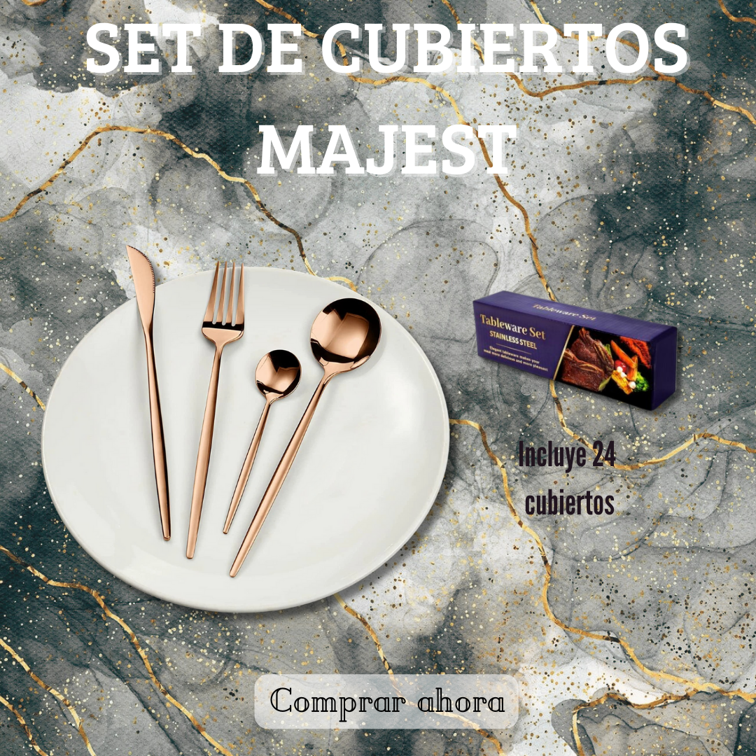 Set De Cubiertos Majestic