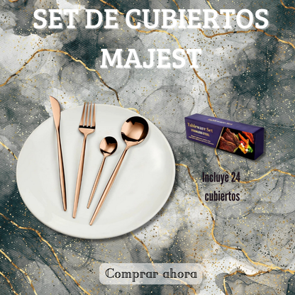 Set De Cubiertos Majestic