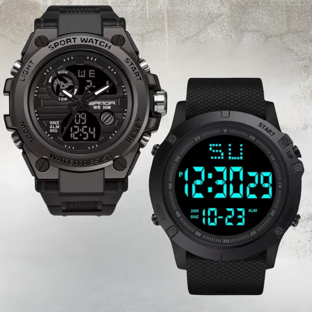 Reloj Sanda Mercenario + Reloj Adrenaline