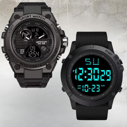 Reloj Sanda Mercenario + Reloj Adrenaline