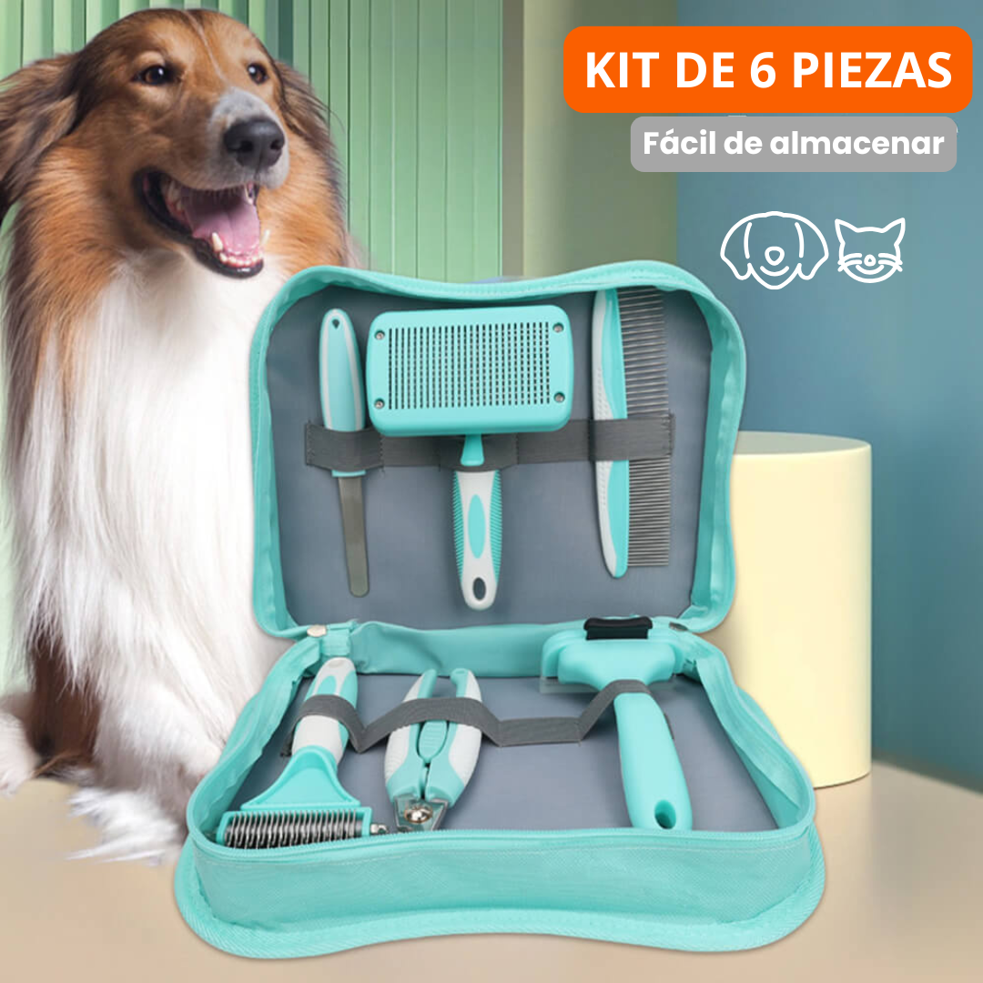 Kit de Cuidado Profesional para Mascotas