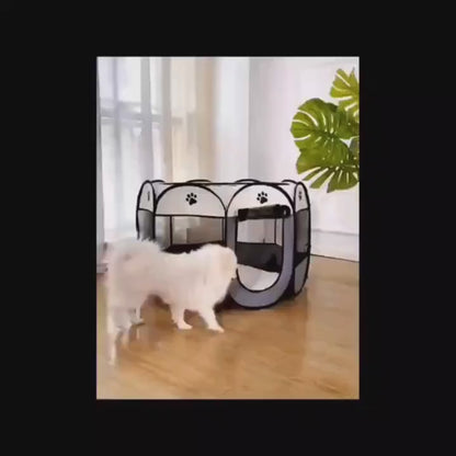 Corral Para Mascotas Plegable